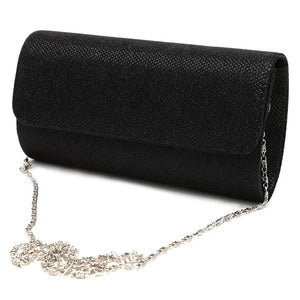 Mesh Clutch Purse Dinner Bag Square Shape Handbag For Female Party