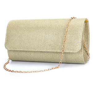 Mesh Clutch Purse Dinner Bag Square Shape Handbag For Female Party