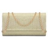 Mesh Clutch Purse Dinner Bag Square Shape Handbag For Female Party