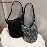 Diamonds Tote Bag Women's Handbag Bucket Shoulder Crossbody Bag
