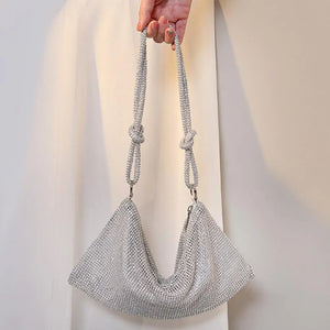 Sparkling Rhinestones Shoulder Bag for Women