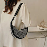 Canvas Crossbody Bag Women Casual Travel Chest Satchel Tote Summer Shoulder Pack