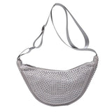 Canvas Crossbody Bag Women Casual Travel Chest Satchel Tote Summer Shoulder Pack