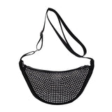 Canvas Crossbody Bag Women Casual Travel Chest Satchel Tote Summer Shoulder Pack