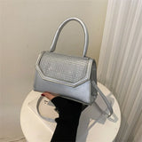Zircon Messenger Bag for Women Shoulder Handbag