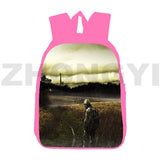 S.T.A.L.K.E.R. 2 Heart of 3D Backpacks Travel Laptop Bag Girls Anime Camouflage