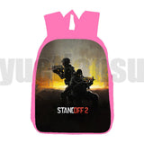 Standoff 2 3D Print Backpack Pink Girls Bookbag