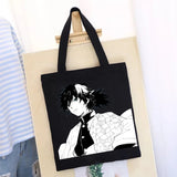 Demon Slayer's Blade Tote Bag Women's Bag Reusable Canvas Handbags