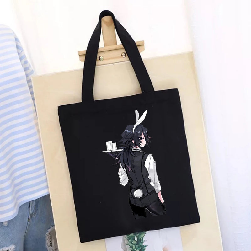 Demon Slayer's Blade Tote Bag Women's Bag Reusable Canvas Handbags