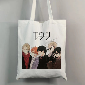 Yaoi Given Anime Tote Bag Unisex Canvas Hand Beach Bag