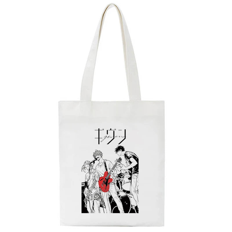 Yaoi Given Anime Tote Bag Unisex Canvas Hand Beach Bag