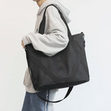 Women's Nylon Waterproof Handbag Casual Tote Travel Crossbody Shoulder Bag
