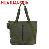Nylon Shopper Bags for Women Waterproof Travel Handbags