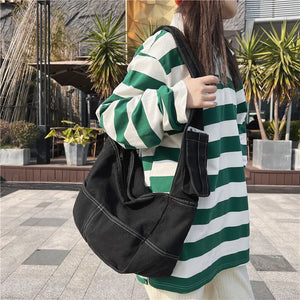 Large Capacity Canvas Women's Tote Shoulder Bag