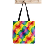 Glitter Lipstick Lesbian Tote Bag Harajuku Shopping Handbag Canvas