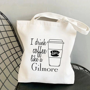Gilmore Girl Coffee Lover Tote Bag