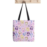 Harajuku Moon CutiEs Tote Bag - Lady Canvas Handbag