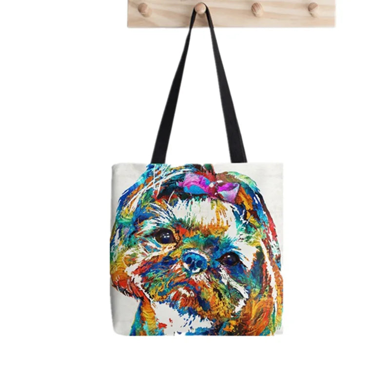 Pride and Prejudice Printed Tote Bag Harajuku Shopper Funny Handbag