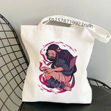 Demon Slayer Eco Daily Use Foldable Handbag Large Capacity Tote Bag
