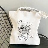 Demon Slayer Eco Daily Use Foldable Handbag Large Capacity Tote Bag