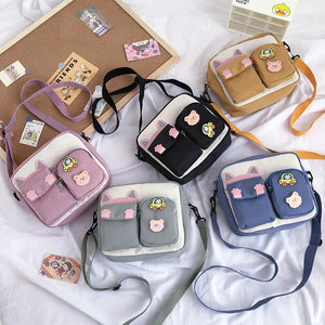 Cartoon Crossbody Bag Women Shoulder Bag Handbags Wallet Girls Small Bag