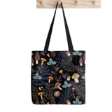 Dark Forest Mushrooms Tote Bag Harajuku Shopper Handbag