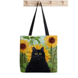 Dark Forest Mushrooms Tote Bag Harajuku Shopper Handbag