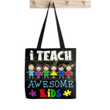 Dance Teacher Printed Tote Bag Harajuku Shopper Funny Handbag Canvas Bag