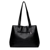 Soft Leather Big Handbags Tote Shoulder Bag for Women
