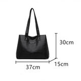 Soft Leather Big Handbags Tote Shoulder Bag for Women