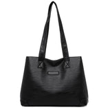 Soft Leather Big Handbags Tote Shoulder Bag for Women