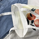 Canvas Beach Shoulder Tote Bag for Women