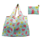 Portable Foldable Fruit Printing Shopping Bag Large Capacity Reusable Holder