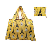 Portable Foldable Fruit Printing Shopping Bag Large Capacity Reusable Holder