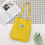 Corduroy Crossbody Bag Women Shoulder Tote Handbag