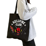 Anime Canvas Tote Bag for Women Summer Shopper