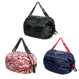 Waterproof Foldable Grocery Bags Washable Tote One Shoulder Gift Handbag