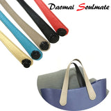 Colorful Faux Leather Handles for O Bag