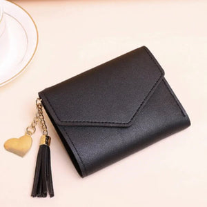 Short Tassel Wallet Mini Purse Female Lovely Purse