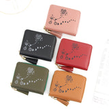 Short Women Wallets Tassel Hasp Coin Purse Female Clutch