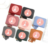 Short Women Wallets Love Tassel Hasp Coin Purse Card Holder Female Clutch Money