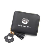 Women Wallet Love Tassel Hasp Coin Purse Card Holder Female Clutch Money Bag