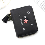 Women Wallets Tassel Hasp Coin Purse Card Holder Female Clutch Money Bag