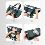 Large Capacity Travel Bag for Women, Expandable, Foldable, Telescopic Storage