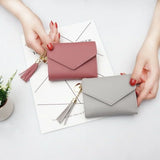 Tassel Small Fresh Folding Wallet for Students