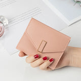 Small Women's Wallet Three Fold Card Wallet