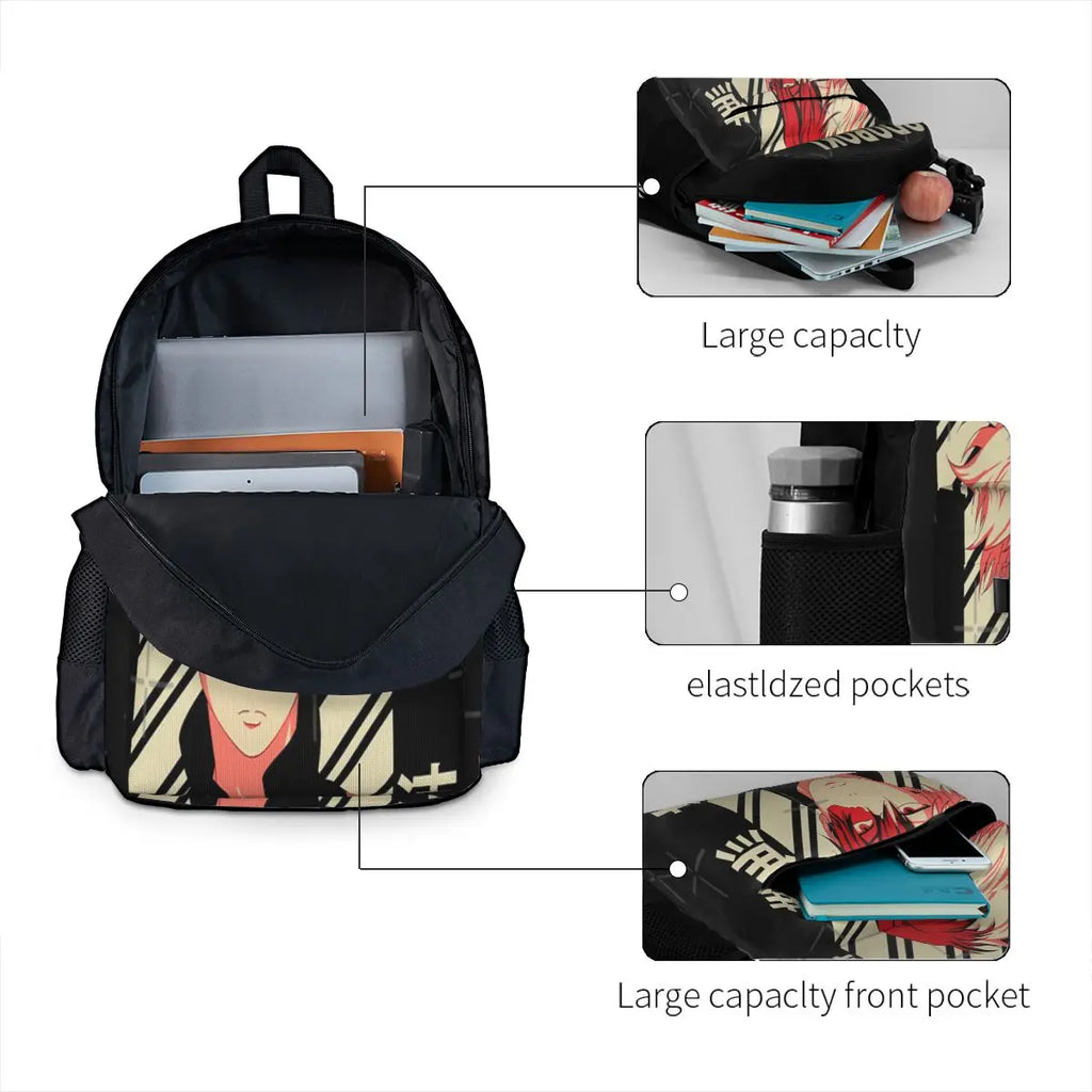 Shoto Todoroki - Vintage Art Backpacks Men's Backpacks Bags For Women