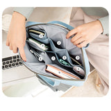 Waterproof 14 inch Laptop Bag Solid Notebook Briefcase