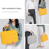 Waterproof 14 inch Laptop Bag Solid Notebook Briefcase