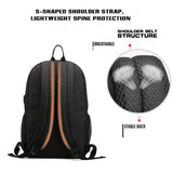 School Shoulder Backpack with Lock & USB Port B88